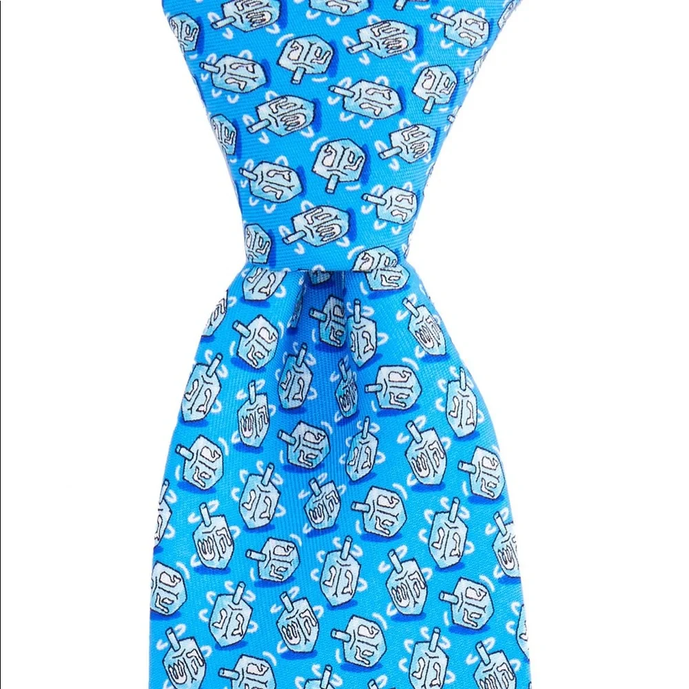 Vineyard Vines | New Dreidel Boys Blue Tie